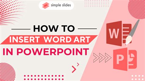 how to add word art in powerpoint and enhance your presentation with unique typography